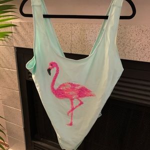 Forever 21 Flamingo One Piece